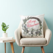 “Pinecone Kranz” Kerst  Sierkussen (Stoel)