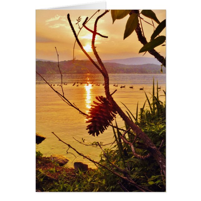 Pinecone Lake sunset (Voorkant)
