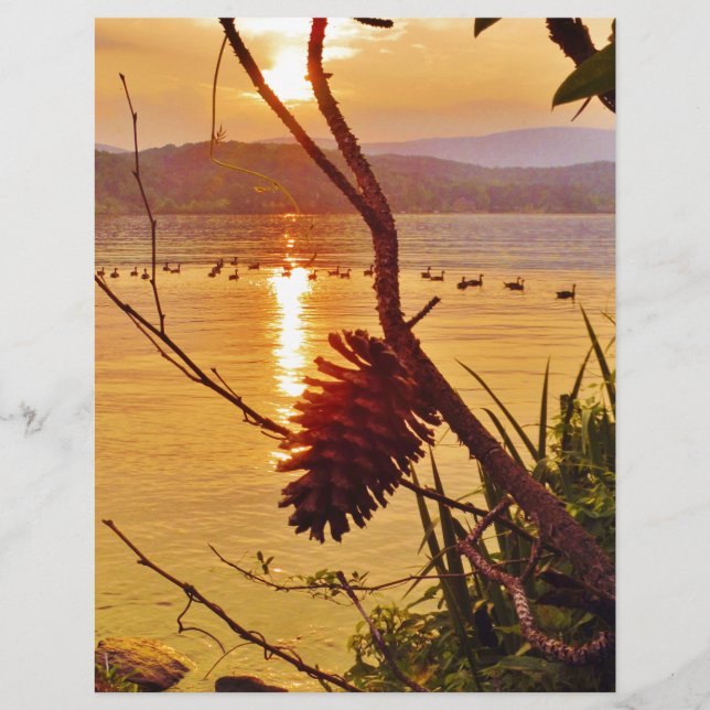 Pinecone Lake sunset (Voorkant)