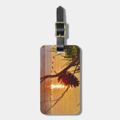 Pinecone Lake sunset Bagagelabel (Voorkant verticaal)