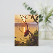 Pinecone Lake sunset Briefkaart (Staand voorkant)