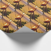 Pinecone Lake sunset Cadeaupapier (Hoek)