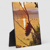 Pinecone Lake sunset Fotoplaat (Zijkant)