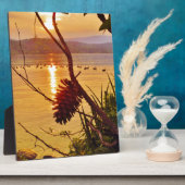 Pinecone Lake sunset Fotoplaat (Zijkant)