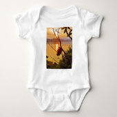 Pinecone Lake sunset Romper (Voorkant)