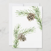 Pinecone Love zal je Vrijgezellenfeest houden Kaart (Achterkant)