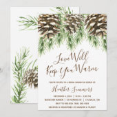 Pinecone Love zal je Vrijgezellenfeest houden Kaart (Voorkant / Achterkant)