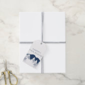 Pinecone Mountains Gift Label Cadeaulabel (Met Touw)