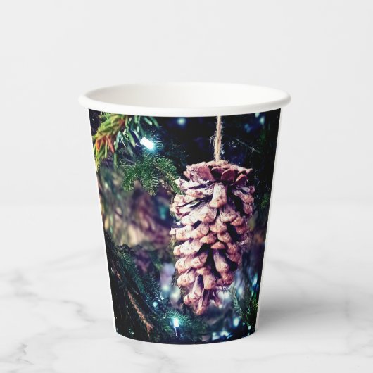 Pinecone Papieren Bekers (Voorkant)