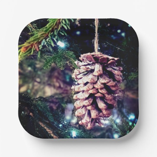 Pinecone Papieren Bordje (Voorkant)