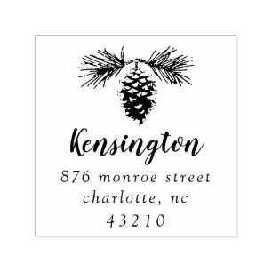 Pinecone   Retouradres Zelfinkend stempel