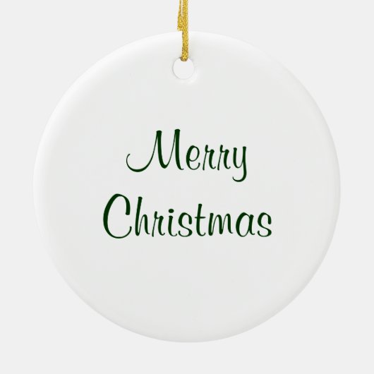 Pinecone Round Ornament (Achterkant)