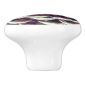 Pinecone rustic natuur herfst winter keramische knop (Zijkant)