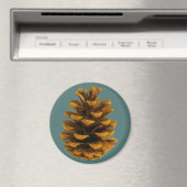 Pinecone rustic natuur magneet (Insitu (Vaatwasser))
