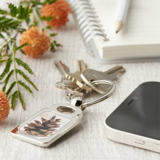 Pinecone Sleutelhanger (Zijkant)