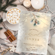 Pinecone Slingerlichten Winter Probedineren