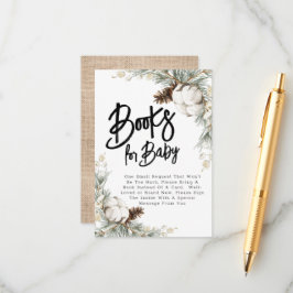 Pinecone Spruce Boeken voor Baby Enclosure Kaart