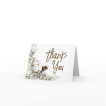 Pinecone Spruce Folded Hartelijk dank