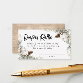 Pinecone Spruce Luier Raffle Kaarten