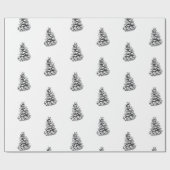 Pinecone wrapping Paper Cadeaupapier (Vlak)