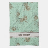 Pinecones Cabin Theedoek (Verticaal)