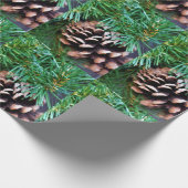 Pinecones Cadeaupapier (Hoek)