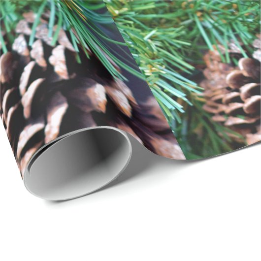 Pinecones Cadeaupapier (Rol Hoek)