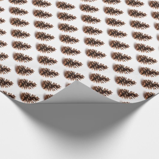 Pinecones Cadeaupapier (Hoek)
