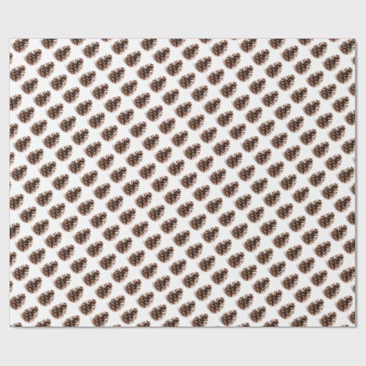 Pinecones Cadeaupapier (Vlak)