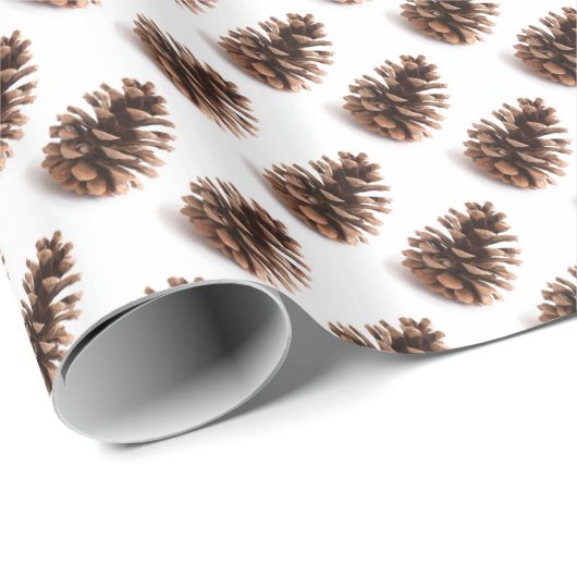 Pinecones Cadeaupapier (Rol Hoek)