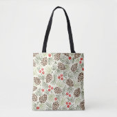 Pinecones Christmas-Tas Tote Bag (Voorkant)