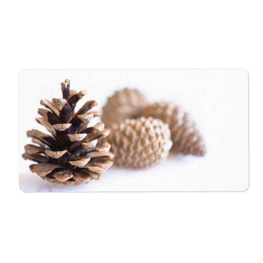 Pinecones Etiket (Voorkant)