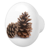 Pinecones Keramische Knop (Rechts)