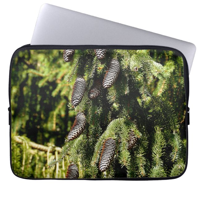 Pinecones Laptop Sleeve (Voorkant)