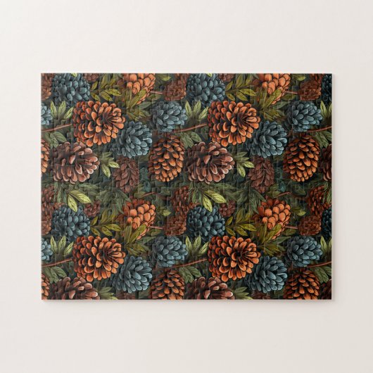 Pinecones Puzzel Legpuzzel (Horizontaal)