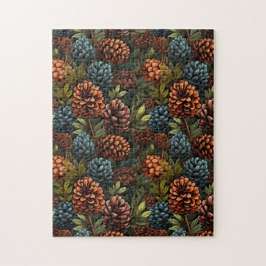 Pinecones Puzzel Legpuzzel (Verticaal)