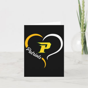 Pinecrest Patriots Logo Half Heart Slogan Hs Kaart