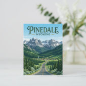 Pinedale VS Briefkaart (Staand voorkant)