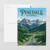 Pinedale VS Briefkaart (Voorkant / Achterkant)