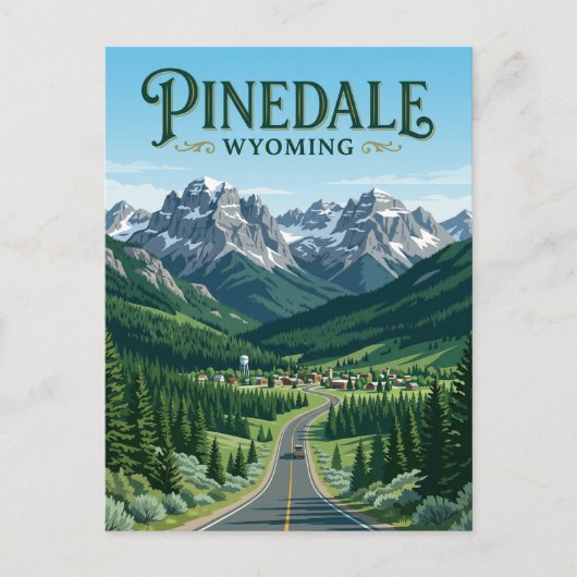 Pinedale VS Briefkaart (Voorkant)