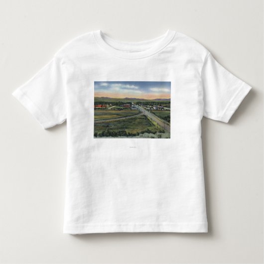 Pinedale, WY - County Seat of Sublette County Kinder Shirts (Voorkant)