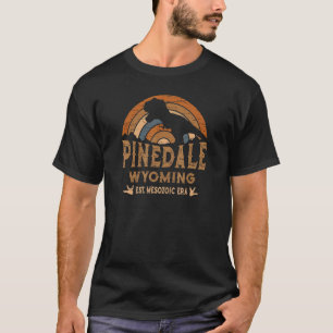 Pinedale Wyoming WY Dino Dinosaur Paleontology Rex T-shirt