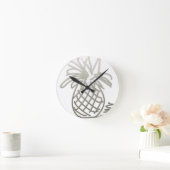 PineDoodle Ronde Klok (Huis)