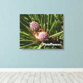 Pineflower Canvas Afdruk (Insitu (Houten vloer))