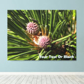 Pineflower Canvas Afdruk (Insitu (Houten vloer))