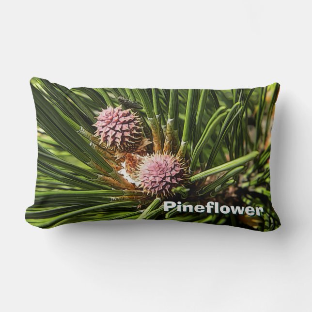 Pineflower Kussen (Voorkant)