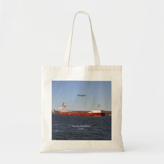 Pineglen canvas tas (Voorkant)