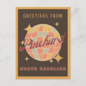 Pinehurst North Carolina, Verenigde Staten Briefk Briefkaart (Voorkant)