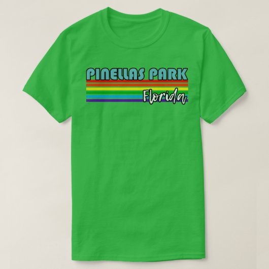 Pinellas Park Florida Pride Pinellas Park LGBT GI T-shirt (Design voorkant)