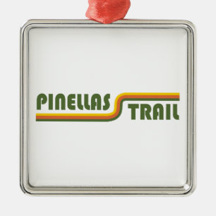 Pinellas Trail Florida Metalen Ornament